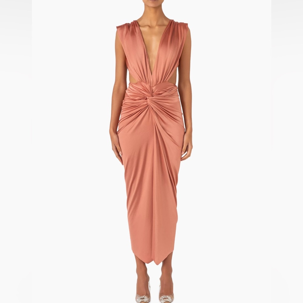 Baobab Mia Ruched Maxi Dress
